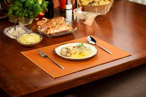 Manteles Elegantes para Mesa de Comedor, de Cuero, Resistentes al Calor, Antideslizantes, Impermeables, Lavables, Resistentes a los Olores, de Alta Resistencia, Cómodos para Uso en Restaurantes - Product Image 3