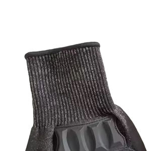 Guantes personalizados de cuero y PU de talla XL, cómodos guantes profesionales anticortes y antiimpacto para entrenamiento de lucha y seguridad - Product Image 4