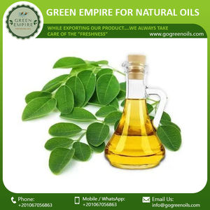 Huile essentielle de Moringa de qualité cosmétique de haute qualité pressée à froid à partir de graines pour le soin des cheveux à bas prix - Product Image 2