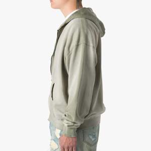 Sudadera con capucha con cremallera desteñida para hombre suave de alta calidad, Sudadera con capucha ligera cómoda para hombre, Ideal para ropa informal y uso diario - Product Image 4