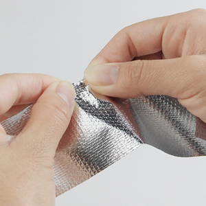 Ruban de papier d'aluminium thermofusible à haute température pour l'étanchéité des conduits HVAC Adhésif étanche Mastic à haute viscosité pour les évents de sécheuse - Product Image 3