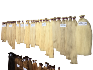 Directo de fábrica Mejor calidad 12A Grado Remy Cabello Estilo de onda suave Cutícula virgen completa alineada Venta al por mayor Cabello humano a granel - Product Image 3