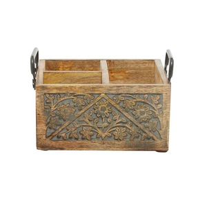 Wall Hanging Decor Farmhouse <b>Beads</b> Wooden Caddy Bathroom Caddy Bamboo Wooden Bathroom <b>Direct</b> Factory Suppliers and Manufacturer - Product Image 4