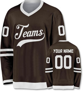 Custom Design Canada Team Ice Hockey Jersey, Ice Hockey <b>Shirts</b>, Hockey Wear <b>Polyester</b> - Product Image 6