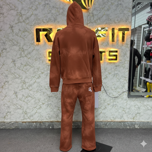 Nouvelle collection : Survêtement unisexe streetwear hiver à capuche et taille élastique – Prix bas, services ODM, design unique - Product Image 3