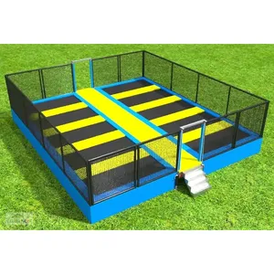 Sistema de Trampolín Olímpico Comercial para 8 Personas, Trampolín Modular para Interiores y Exteriores con Red de Seguridad - Product Image 2