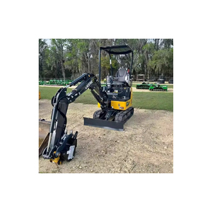 Equipo de maquinaria de construcción compacta con motor diésel de mini excavadora John Deere 50G de servicio pesado para uso en manejo de materiales - Product Image 1