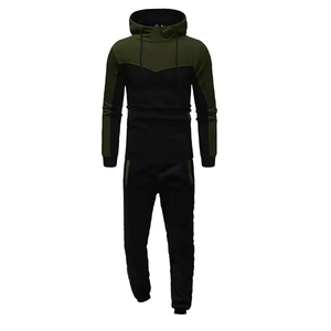 2025 dernière conception survêtement personnalisé Fitness vêtements deux pièces formation et Jogging porter hommes Joggers ensemble survêtement - Product Image 6