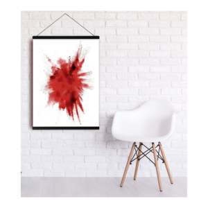 Black MDF Magnetic <b>Poster</b> Strips 62 cm 3 Pairs - Product Image 3