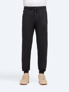 Pantalons de survêtement en molleton de haute qualité en gros, sans marque, avec poches, logo personnalisé, pantalons de survêtement surdimensionnés pour hommes - Product Image 3