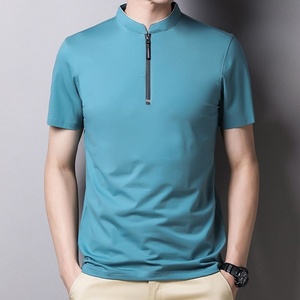 เสื้อยืดผู้ชายแขนสั้นเข้ารูป, เสื้อยืดลำลอง - Product Image 5