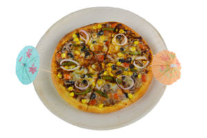 Vaisselle et vaisselle jetables de plat rond de feuille de palmier de 25 cm pour des occasions de partie - Product Image 4