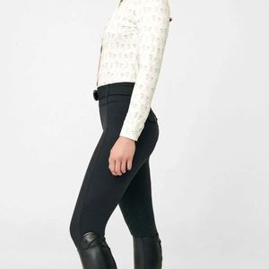 กางเกงรัดรูปสำหรับขี่ม้าของผู้หญิงกางเกงเลกกิ้งสำหรับขี่ม้าผ้ารัดหัวเข่าน้ำหนักเบา - Product Image 2