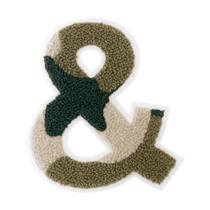 Embroidery Patch Personalize logo Hoodie Heat Press <b>Iron</b>-<b>on</b> Cloth Badge logo <b>Letter</b> Custom Chenille Patches Motivation for Hats - Product Image 4