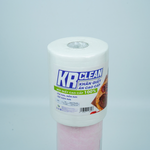 Servilletas Krclean Premium de 200 hojas, rollo de 15x15cm, servilletas de pulpa de madera Virgen sin pelusa de 2 capas para uso en restaurantes y fiestas - Product Image 3
