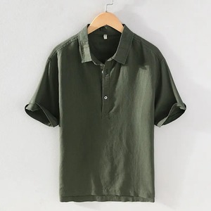 Polo para hombre logotipo personalizado poliéster secado rápido venta al por mayor talla grande Polo para hombre - Product Image 4