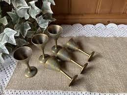 Antique Brass Wine Goblet Handmade Engraved Chalice Vintage Metal Drinking Cup Barware Wedding Gift Elegant Decorative <b>Drinkware</b> - Product Image 2