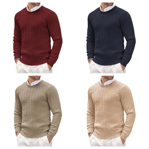 Suéter de Punto con Botones, Logotipo Personalizado, Marca Privada, Tejido Cómodo, Suministro al por Mayor - Product Image 5