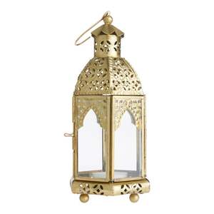 Farol de Ramadán de metal Premium con acabado artístico detallado, perfecto para casas de lujo, hoteles y eventos islámicos especiales - Product Image 4