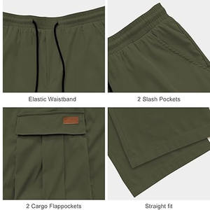 Pantalones de chándal Cargo de algodón orgánico para hombre, pantalones Cargo ecológicos para hombre, pantalones sostenibles para hombre subidos por Dress Sports - Product Image 5