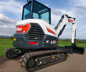 Mini-excavatrice sur chenilles E50 de haute qualité, moteur Eaton haute efficacité, pompe et engrenage Laidong, garantie 1 an, livraison gratuite, prix bas - Product Image 2