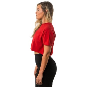 New Arrival Stylish logo Printed Wholesale Price Oem Design <b>Crop</b> <b>Top</b> for Women - Product Image 5
