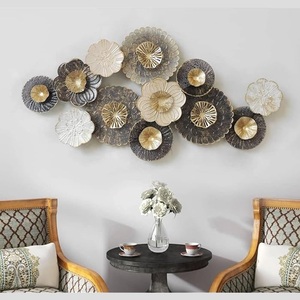 Arte de pared de metal de diseño único abstracto, arte de pared decorativo hecho a mano para sala de estar, dormitorio, salón y regalos de boda - Product Image 1