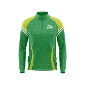 Hurling Gaelic Football Zipper Top Quarter <b>zip</b> Tops GAA Hurling Half <b>Zip</b> Tops Polyester Uniform Jersey for Sports Clubs - Product Image 2