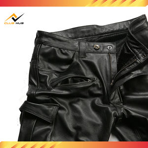Low Price Men's Customizable Full-Sleeve Winter <b>Motorcycle</b> <b>Racing</b> Leather Pants Breathable High Quality Made Pakistan Custom - Product Image 6