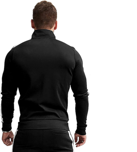 ชุดวอร์มใส่วิ่งสำหรับผู้ชายชุดวิ่งออกกำลังกายแบบ2ชิ้นมีซิปกระเป๋า - Product Image 2