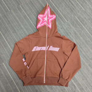 Drop Shoulder No Strings Sudaderas con capucha personalizadas Ropa deportiva Heavyweight Custom Puff Print Hoodies Fabricante - Product Image 4