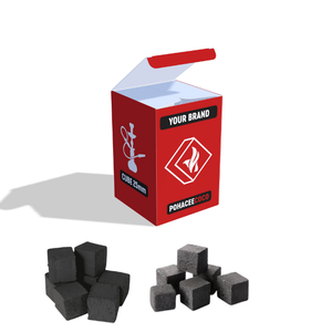 Briquetas de carbón de cáscara de Coco Natural 100%, Shisha Cachimba de carbón de calidad superior, fábrica de Indonesia, servicio OEM, Etiqueta Privada - Product Image 1