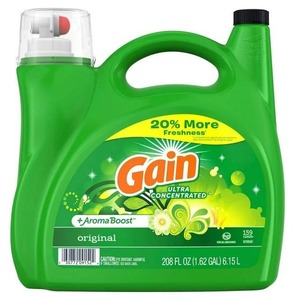 Ganancia Ultra Concentrado + Aroma Boost Detergente Original (208 FlOz 159 Cargas) - Product Image 1