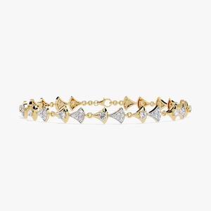 Bracelet de Tennis en diamant Moissanite de qualité supérieure argent 949/10K/14K or blanc pour les femmes bijoux fins Bracelets en diamant Bracelets - Product Image 3