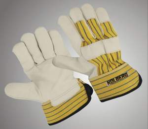 Guantes de aparejo canadienses de cuero de alta resistencia para trabajo manual Guantes de aparejo canadienses de protección para exteriores - Product Image 4