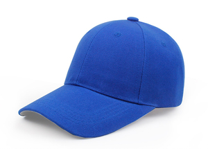 Vente en gros de casquettes de baseball classiques unisexes en velours 6 panneaux, broderies personnalisées, classiques de luxe, 100% coton, bleu uni, sport, voyage en plein air pour hommes - Product Image 2