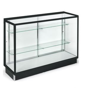 China Manufacture Glass Luxury Lighting Vitrine Glass <strong>Corner</strong> Showcase Glass <strong>Display</strong> <strong>Cabinet</strong> - Product Image 4