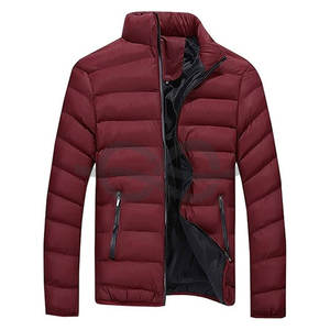 แจ็กเก็ตขนเป็ดน้ำหนักเบาสำหรับผู้ชาย, เสื้อโค้ทแบบมีซิปสามารถหุ้มฉนวนให้ความอบอุ่นสำหรับฤดูหนาว - Product Image 1
