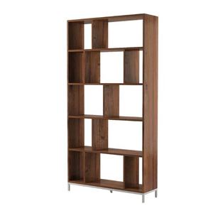 Étagères à livres contemporaines, vitrine minimaliste, étagères à livres en bois rustique, meubles industriels pour la maison moderne, meubles de bureau - Product Image 3