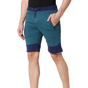 Pantalones cortos de malla de algodón de alta calidad con cintura elástica caliente de talla grande, colores sólidos para pantalones cortos de hombre - Product Image 3