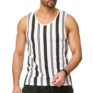 Sportswear Summer Tank Top 100% Cotton <b>Gym</b> Workout <b>Vest</b> Streetwear Muscle Fit Solid Fitness Sleeveless Tank Top For <b>Men</b> - Product Image 4