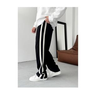 ชุดเซ็ตเสื้อผ้าสตรีทแวร์ผู้ชายไซส์ใหญ่แบบเป็นมิตรกับสิ่งแวดล้อม กางเกงวอร์มและเสื้อฮู้ดดี้ ชุดกีฬา ผลิตตามสั่ง ผ้าฝ้าย 100% สวมใส่สบาย - Product Image 1