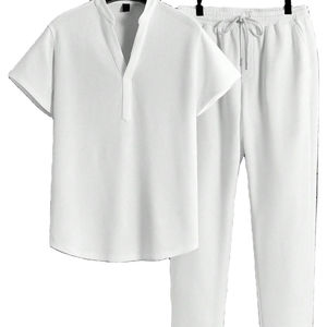 Conjunto Deportivo de Mujer de Alta Calidad OEM, Transpirable, de Forro Polar, Cuello en V, Estampado Personalizado por Transferencia de Calor, Sin Mangas, con Cierre de Cordón - Product Image 1