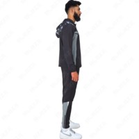 Conjunto de chándal cortavientos de dos piezas unisex personalizado, Sudadera con capucha cortavientos informal de fabricante con chándal cortavientos de dos piezas para correr