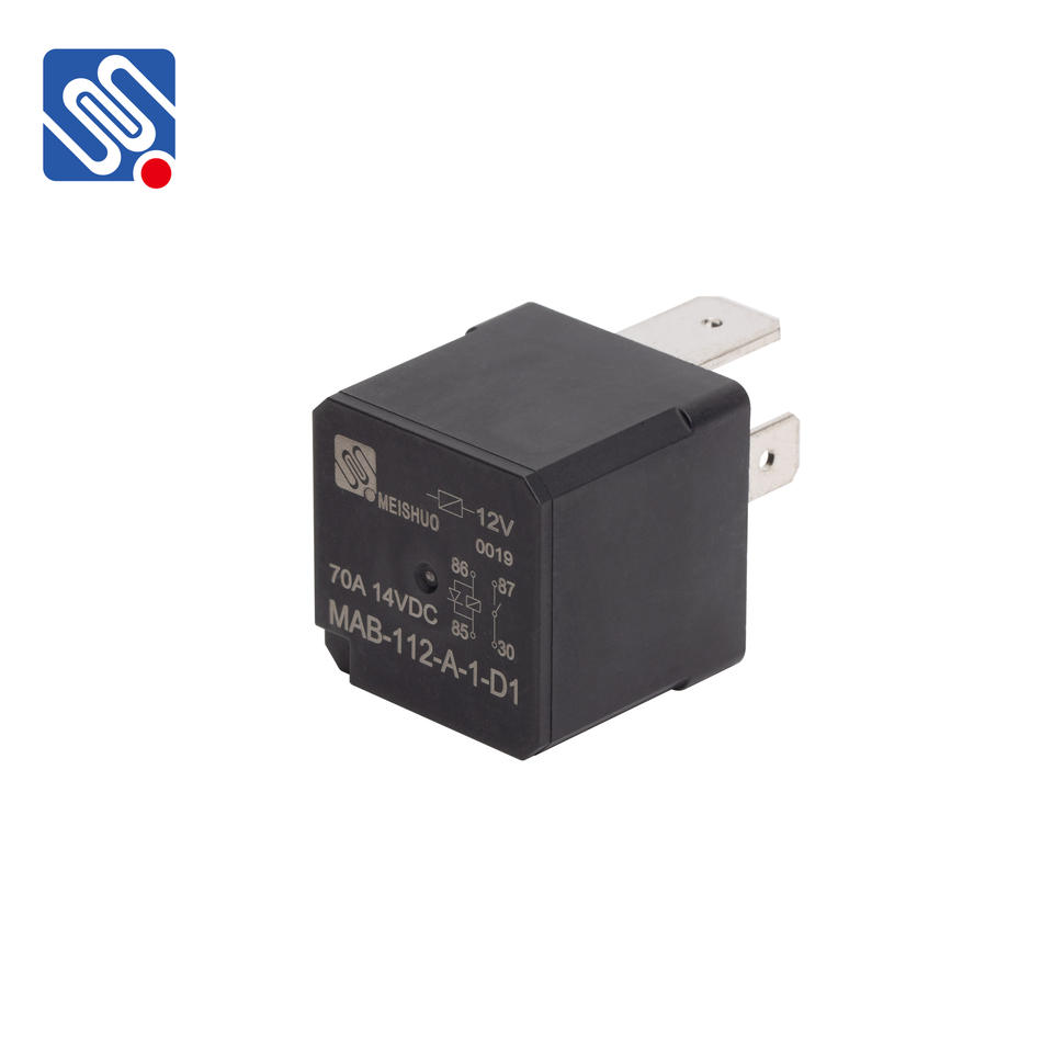 MEISHUO MAB-112-A-1D1 12V Auto Parts 4 Pin Waterproof Universal Automotive Relay New Condition