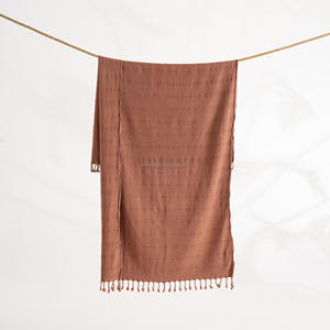 Waffle vintage wash - stone washed serviettes Pestemal Wholesale-Texture de luxe d'aspect rustique - Product Image 6