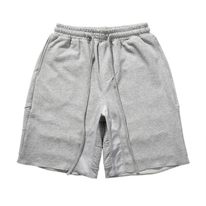 Pantalones cortos holgados para correr para hombre, cómodos, ligeros, de secado rápido, transpirables, para entrenamiento de gimnasia, pantalones cortos de color sólido para hombre - Product Image 6