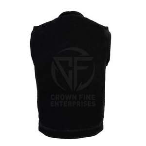 Chaleco de invierno informal de cuero de alta calidad para hombre, chaqueta de Color sólido, transpirable, sin mangas, ropa de calle, diseño personalizado para ropa exterior - Product Image 2