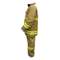 Vêtements de travail pour pompiers, veste et pantalon de protection résistants, uniformes renforcés, salopette réglable multi-poches