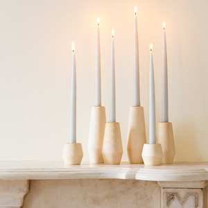 Bougeoirs en bois personnalisés pour événements et décoration intérieure - Product Image 1